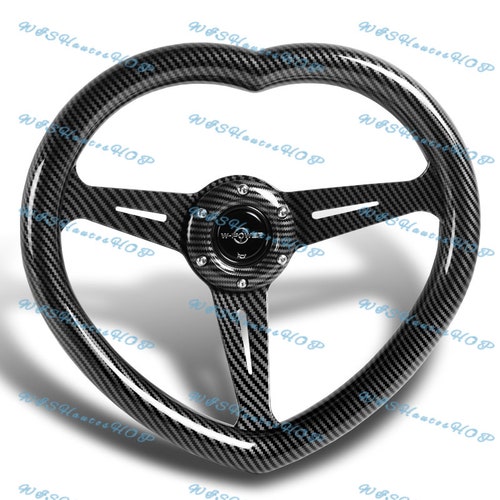Japanese Heart Shaped Racing Steering Wheel Universal Car ABS Etsy