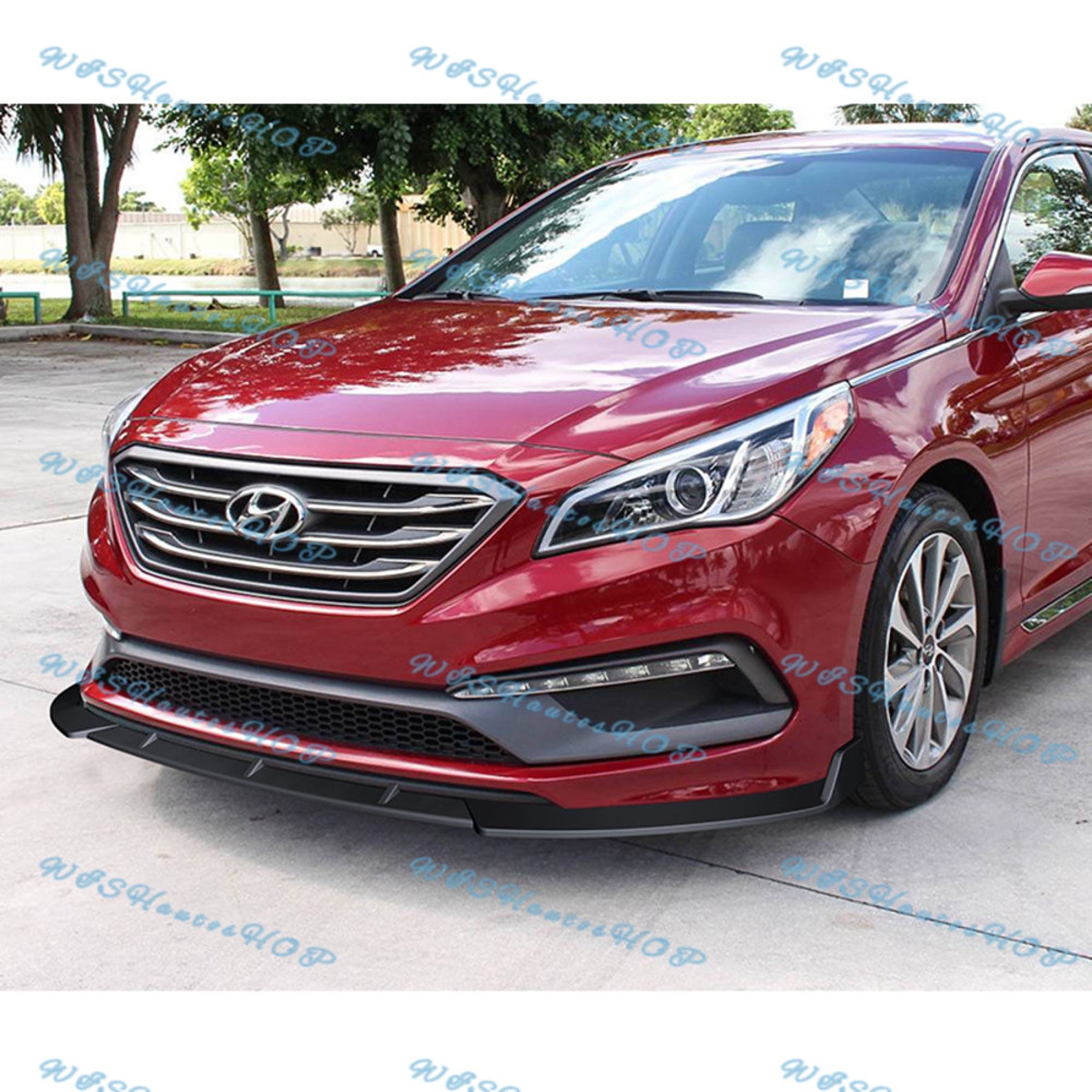 For 2015 2016 2017 Hyundai Sonata Matt Black Front Bumper Body - Etsy UK
