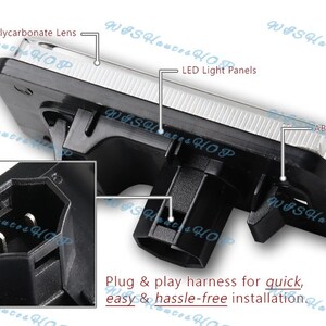 Bright 6000K 18-SMD White LED License Plate Lights For Toyota Lexus LX470 LX570 GX470