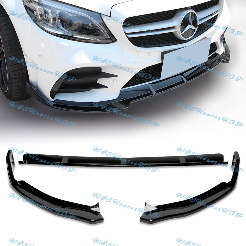 Fit For Mercedes Benz C W206 C200 2021-2022 Black Rear Trunk Spoiler Lip  Wing