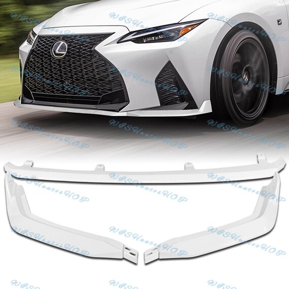 For 2021 2022 Lexus IS350 IS500 FSport VStyle Painted Glossy Carbon