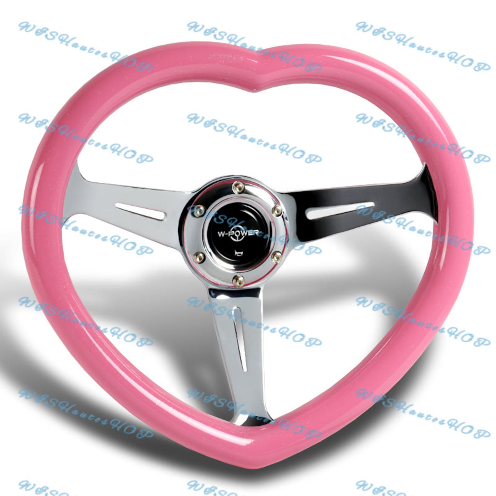 JDM Pink Heart Shaped Racing Steering Wheel Universal Car ABS Etsy