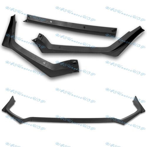 For 2020 2021 2022 Subaru Impreza CS-Style Unpainted Matt shops Black Front Bumper Spoiler Lip Body Kit