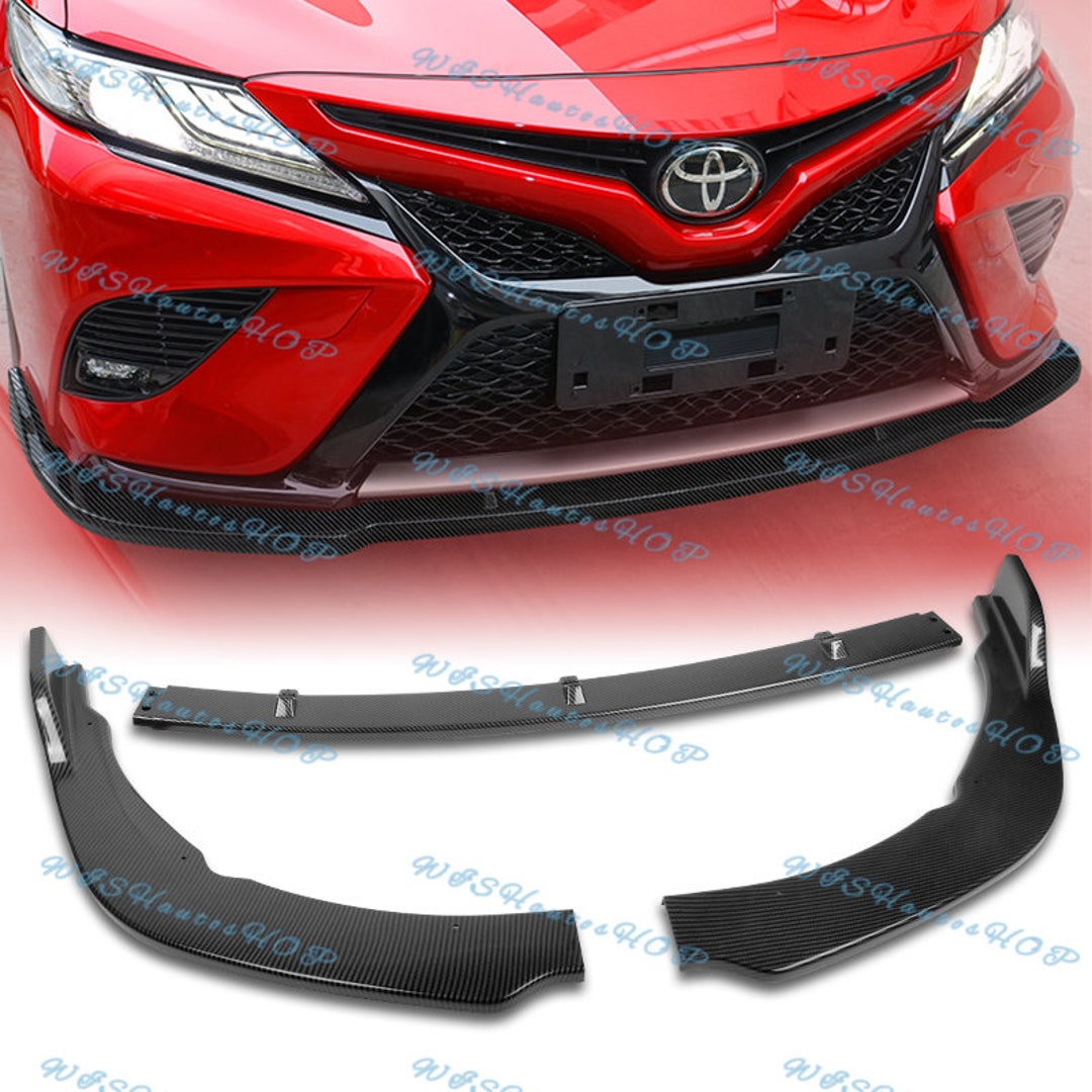 Für 2018 2019 2020 Toyota Camry lackiert glänzend Kohlefaser Look