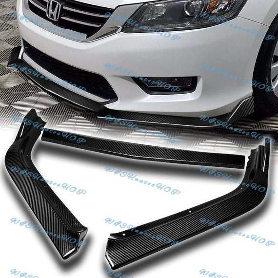 Buy For 2013 2014 2015 Honda Accord Sedan Real 3K Carbon Fiber