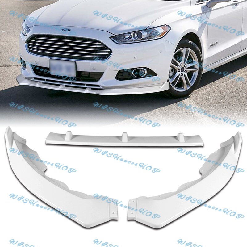 For 2013 2014 2015 2016 Ford Fusion Mondeo Painted Glossy White