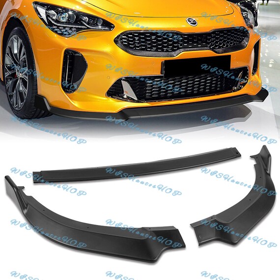 For KIA Stinger Forte Optima Front Bumper Lip Splitter Chin Spoiler