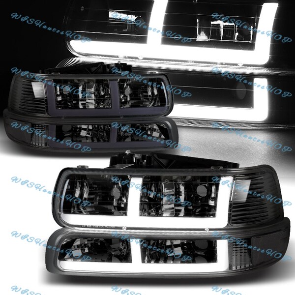 2000 Silverado Headlights Etsy