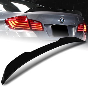 F10 Spoiler Carbon Fiber Compatible with 2010-2016 India