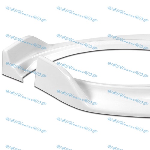 3pcs For 2007 2008 2009 Infiniti shops G35 / G37 Sedan Only Painted Glossy White Front Bumper Spoiler Lip ABS