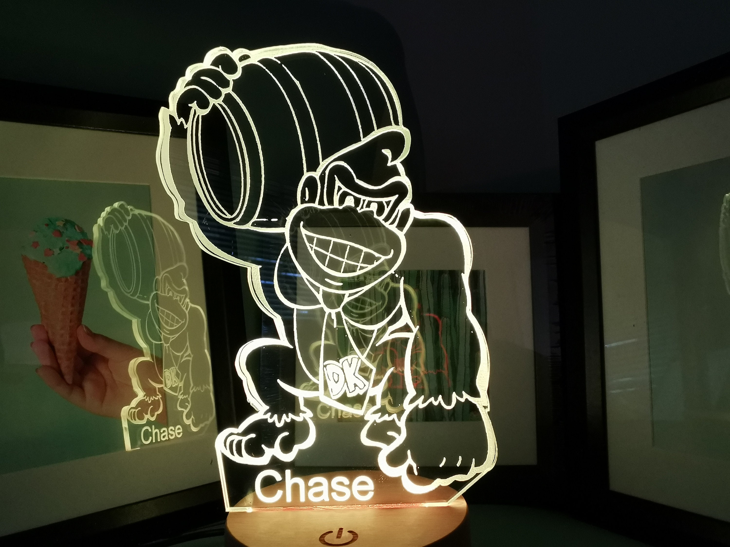 gorilla 3d lamp gorilla 3d lamp