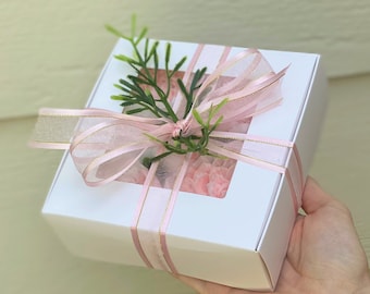 Handmade Floral Scented Soap Flower Gift Set