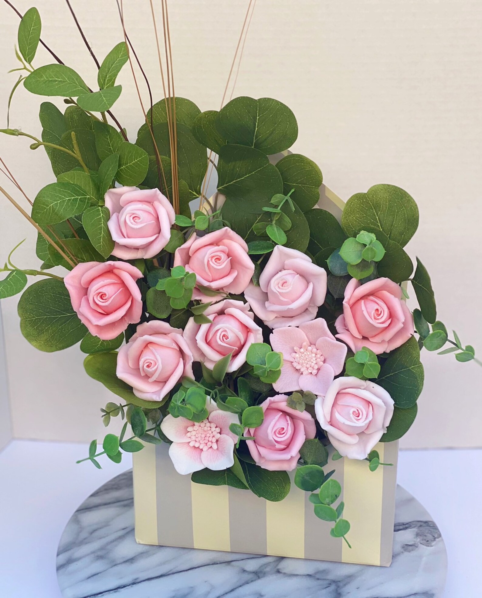 Bouquet Soap Mothers Day Gift Roses Bouquet Soap Birthday Etsy