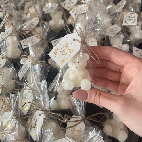 50 savons ours, cadeaux de naissance, sexe révélateur d'ours, cadeau unique très ours, bonbonnière, cadeau fait main baby shower