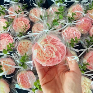 Soap flower favors, Handmade Soap, Party favors, Handmade Soap Flowers, Bridal shower favors,  Gift soap