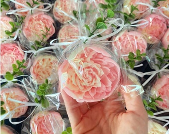 Handmade Soap Flower Favors, Bridal Shower Gifts