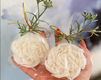 50 soap peony favors!