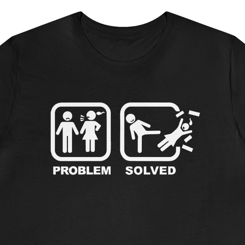 T shirt problème résolu Etsy France