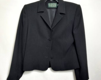 J. McLaughlin Women's Black Blazer Jacket Size 6