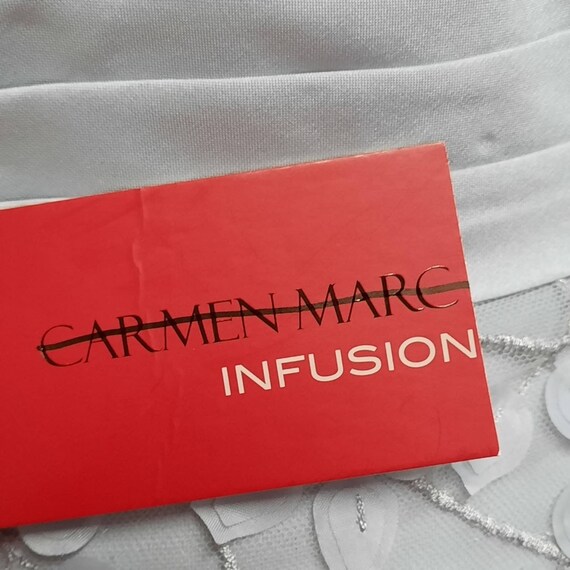 Carmen Marc Valvo Infusion Dress Womens Size 4 Gr… - image 9