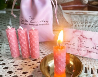 Pink Spell Candle Kit - Self-Love . Romance . Friendship