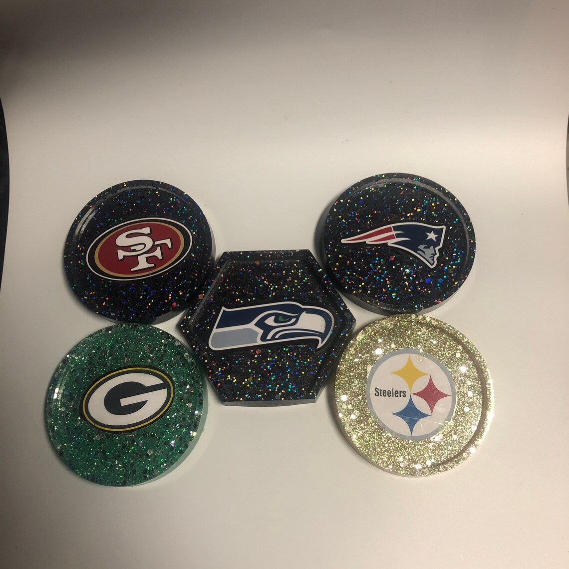 NFL coasters Etsy