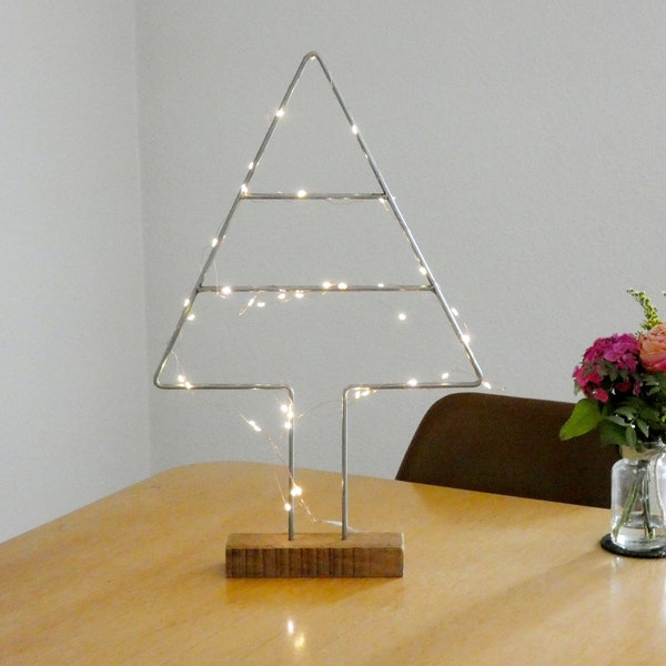 Weihnachtsbaum Metall | Tannebaum industrial | LED | Accessoires | Deko