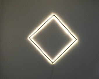 Lamp "Quattro" | Wall lamp Industrial | dimmable | Light Sculpture | modern design | LED | Wall light | Metal
