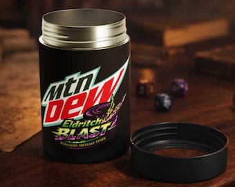 DnD Eldritch Blast Can Holder | Insulated Drink Koozie