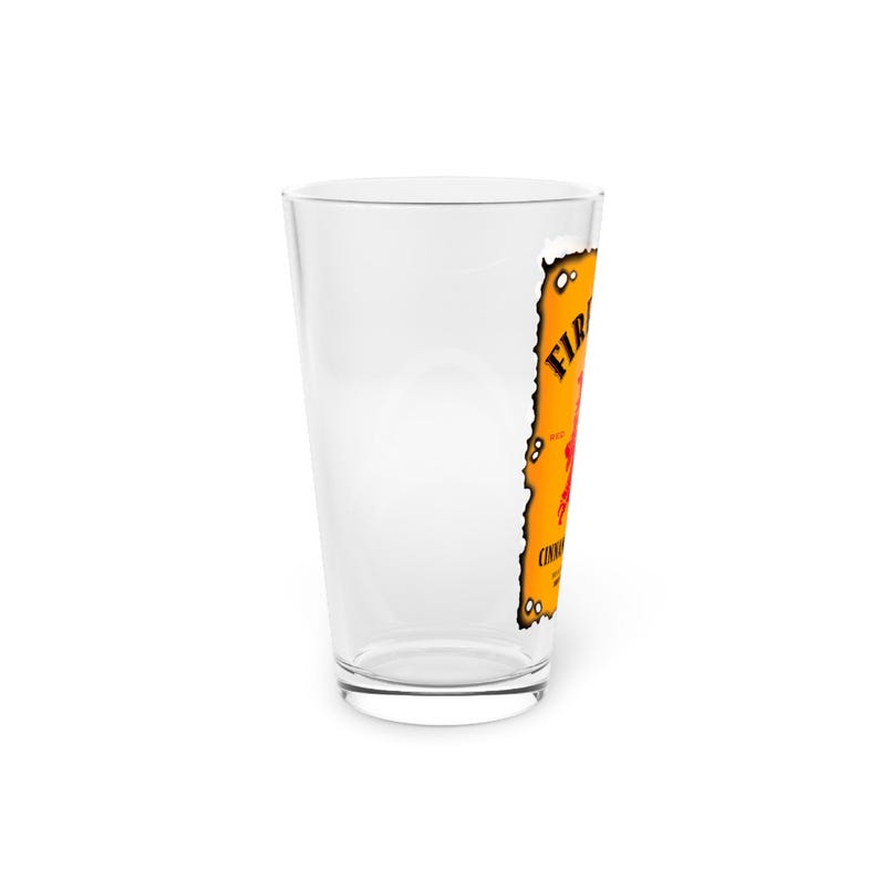 Fireball DnD Pint Glass 16oz | DnD Wizard Gift image 5