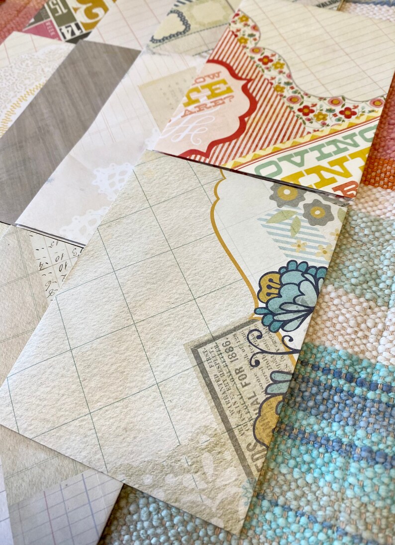 20 Hand Folded Rustic Envelopes Etsy