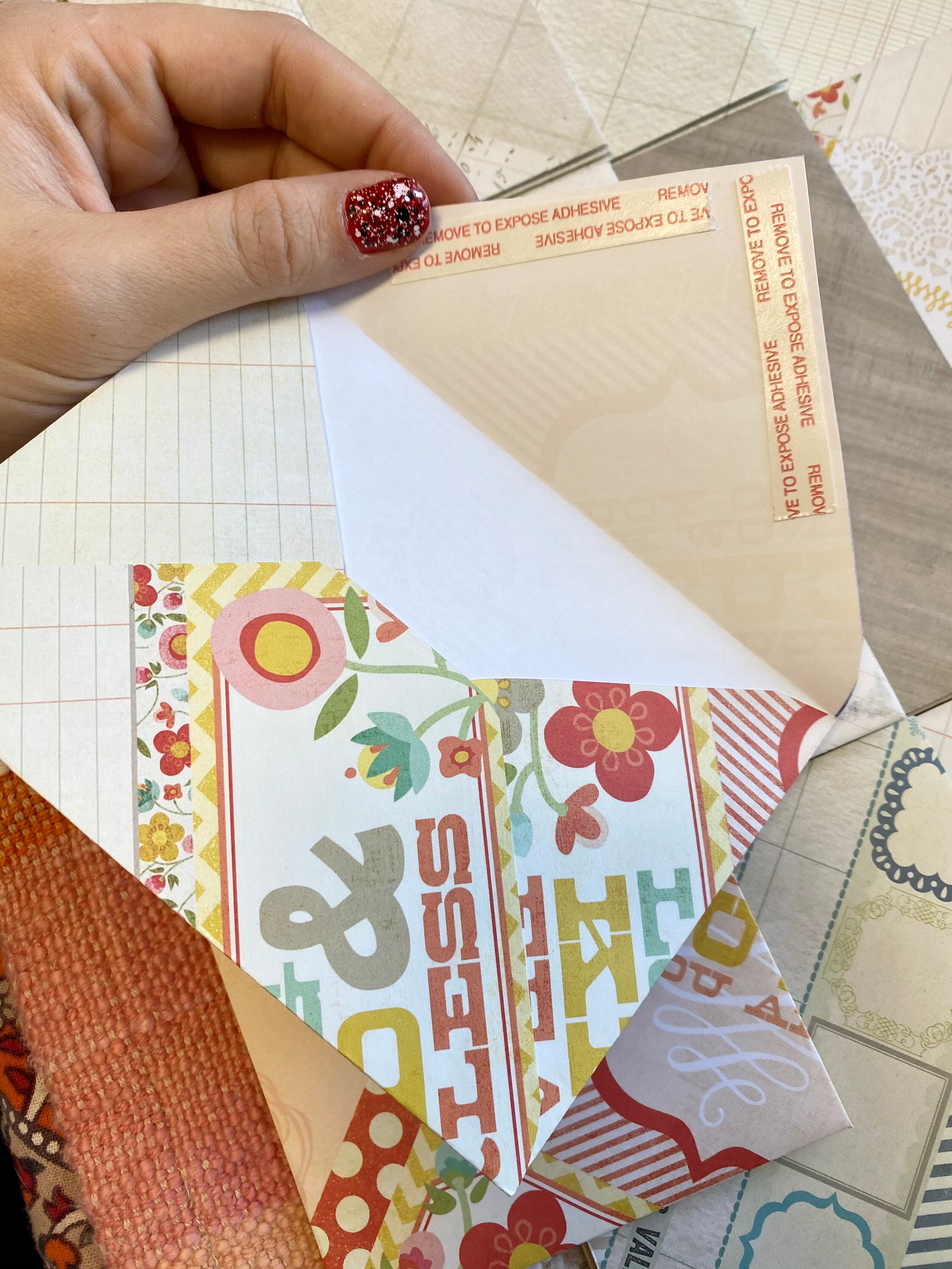 20 Hand Folded Rustic Envelopes Etsy