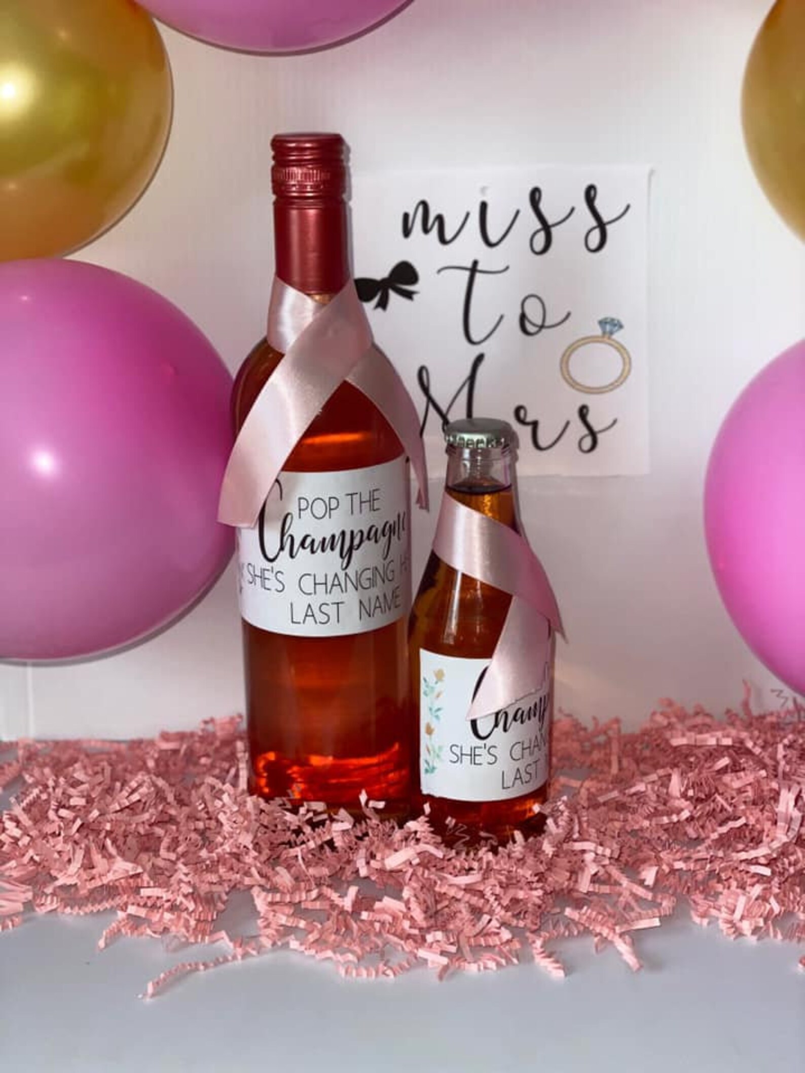 Bridal Shower LabelsSet of 12 Etsy