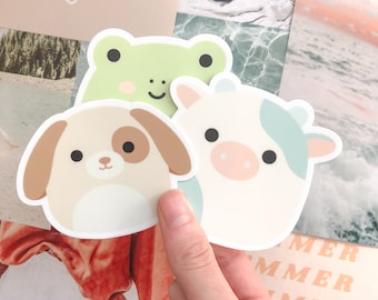 squishmallow sticker etsy