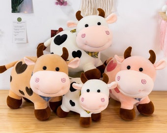 stuffed baby cow