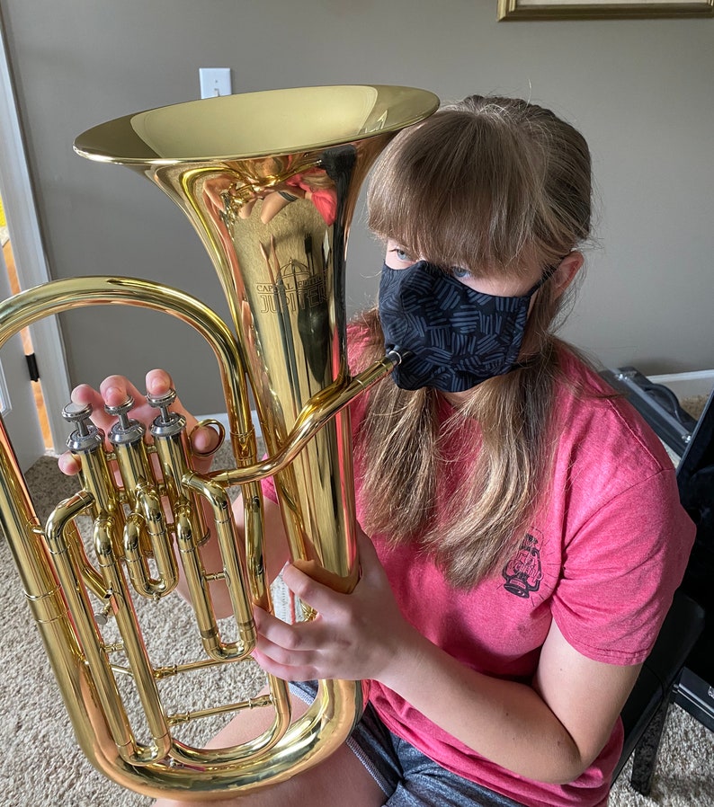 Band Instrument Face Mask Etsy