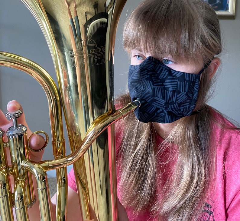 Band Instrument Face Mask Etsy