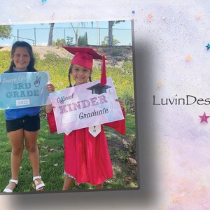 Kindergarten/Kindergarten Graduate/Last Day of School/Sign/End of Year/ Printable/ Instant Prints /Kinder/Preschool/Graduation/Tie-Dye/Pink