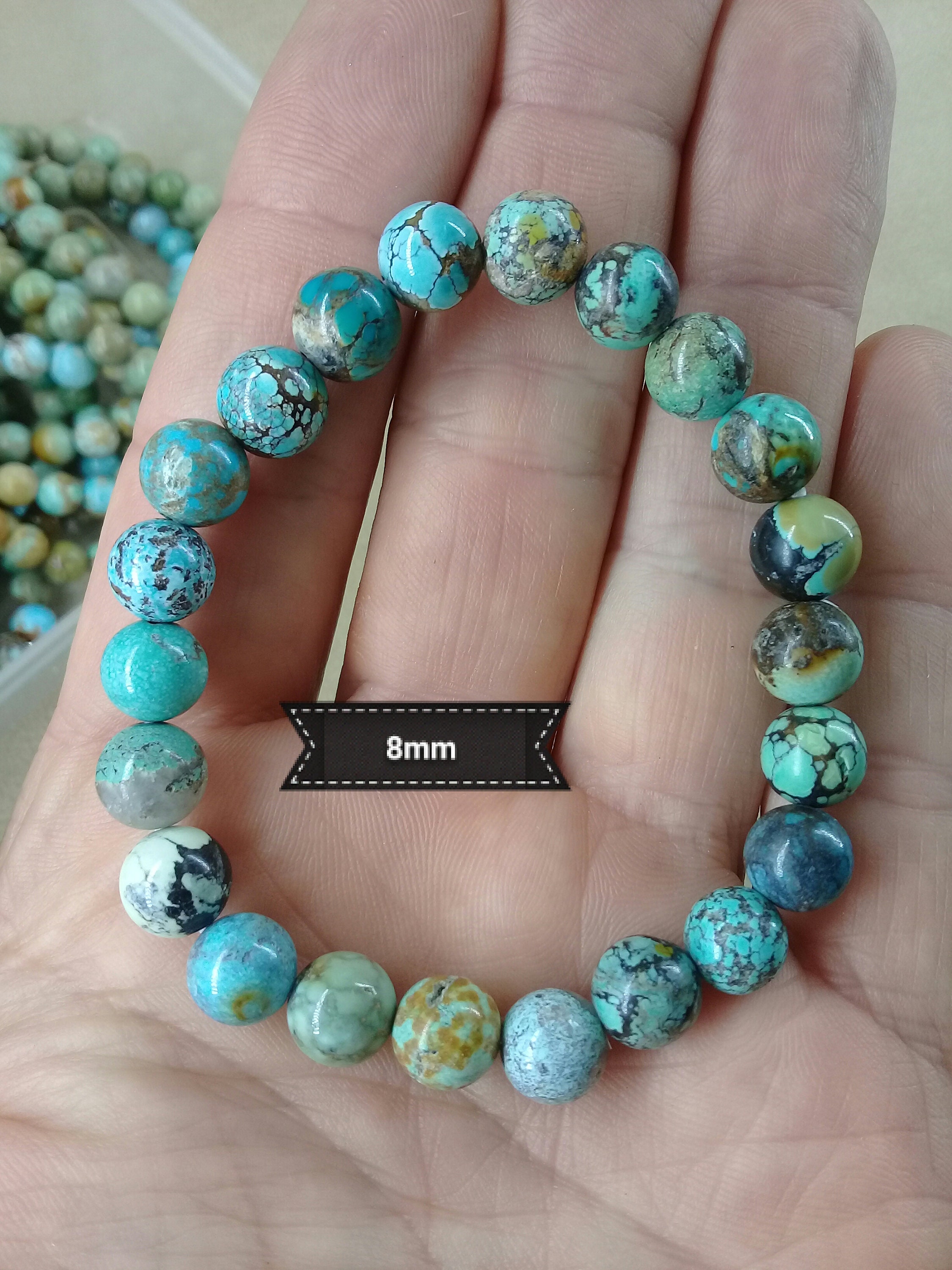 Rare Tibetan TURQUOISE Stone Bracelet Cut Extra AA lithotherapy Natural Semi-precious Genuine Pearl in 3 7 8mm - Etsy Rare Tibetan TURQUOISE Stone Bracelet Cut Extra AA lithotherapy Natural Semi-precious Genuine Pearl in 3 7 8mm - Etsy
