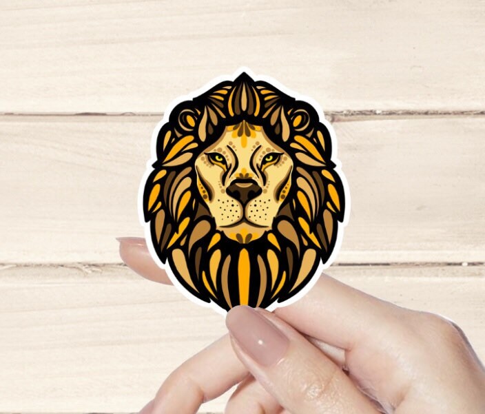 Lion King vinyl Sticker Vinyl Die Cut Sticker Laptop Etsy