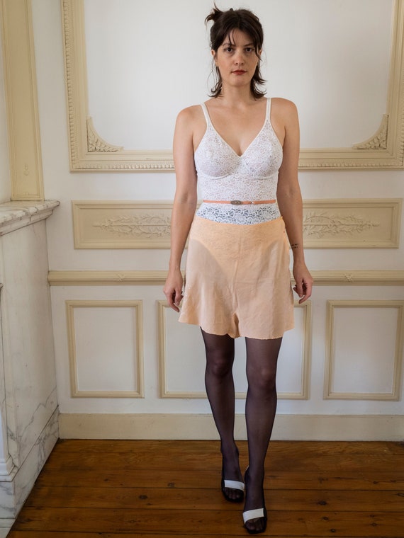 1920s Tap Pants Silk Shorts