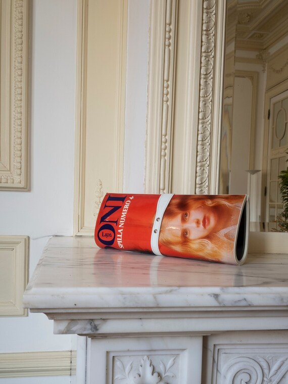 1970s Trompe L'oeil Magazine Clutch Purse