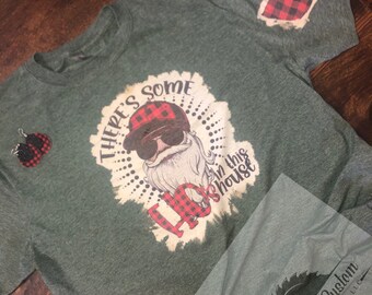 Camiseta gráfica blanqueada