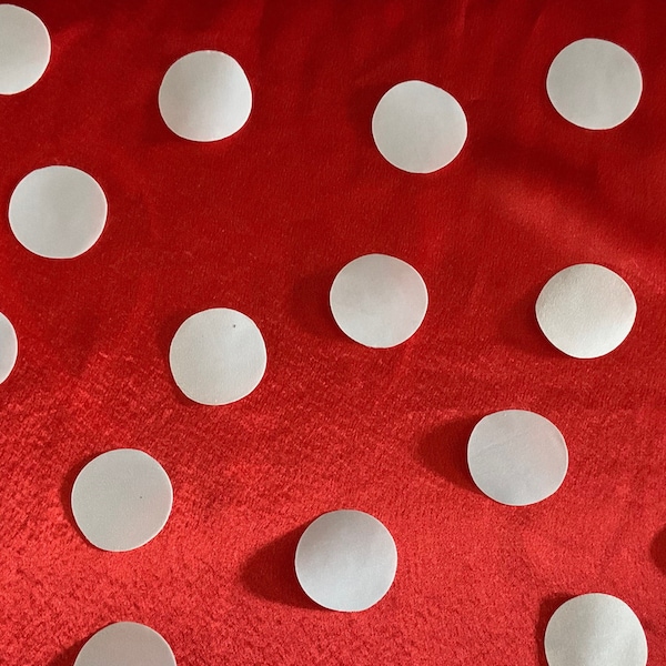 Minnie Mouse / Mickey Mouse disfraz Cosplay Accesorios Iron On dots.