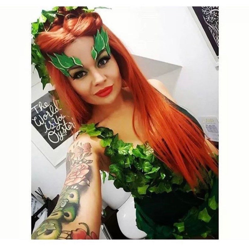 Poison Ivy Mask Fairy/elf Drag Queen Pixie Eye Masks SHORT Etsy UK