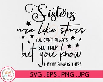 Free Free Sisters Are Like Stars Svg 658 SVG PNG EPS DXF File