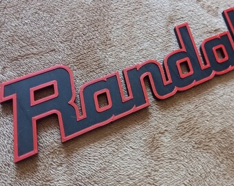 Ranfren ステッカーシート - Randal Ivory | 5”x7” | ラミネート