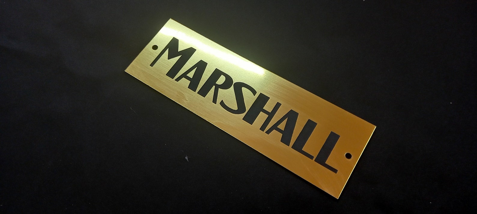 Marshall Amplifier Head logo Etsy
