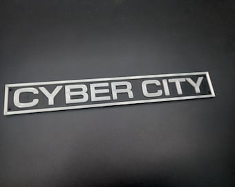 Personalized logo in the style of Sound city amplifiers. 240mm