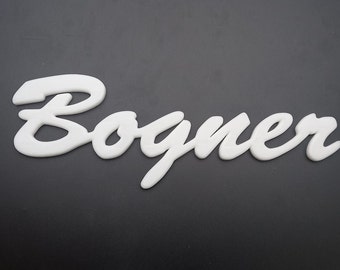 Bogner logo 216mm